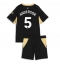 Manchester City Elliot Anderson #5 Uit tenue Kids 2026-27 Korte Mouwen (+ broek)