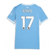 Manchester City Enzo Fernandez #17 Thuis tenue Dames 2026-27 Korte Mouwen