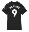 Manchester City Erling Haaland #9 Uit tenue Dames 2025-26 Korte Mouwen