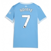 Manchester City Iliman Ndiaye #7 Thuis tenue Dames 2026-27 Korte Mouwen