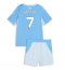 Manchester City Iliman Ndiaye #7 Thuis tenue Kids 2026-27 Korte Mouwen (+ broek)