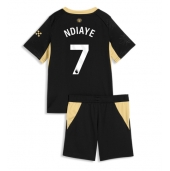 Manchester City Iliman Ndiaye #7 Uit tenue Kids 2026-27 Korte Mouwen (+ broek)