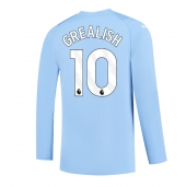 Manchester City Jack Grealish #10 Thuis tenue 2023-24 Lange Mouwen