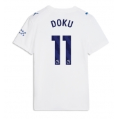 Manchester City Jeremy Doku #11 Derde tenue Dames 2026-27 Korte Mouwen