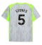 Manchester City John Stones #5 Derde tenue 2025-26 Korte Mouwen