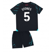 Manchester City John Stones #5 Derde tenue Kids 2023-24 Korte Mouwen (+ broek)