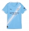 Manchester City John Stones #5 Thuis tenue Dames 2025-26 Korte Mouwen