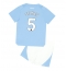 Manchester City John Stones #5 Thuis tenue Kids 2023-24 Korte Mouwen (+ broek)