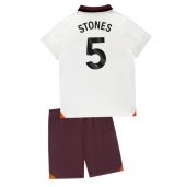Manchester City John Stones #5 Uit tenue Kids 2023-24 Korte Mouwen (+ broek)