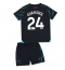 Manchester City Josko Gvardiol #24 Derde tenue Kids 2023-24 Korte Mouwen (+ broek)