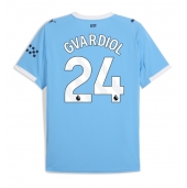 Manchester City Josko Gvardiol #24 Thuis tenue 2025-26 Korte Mouwen