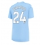Manchester City Josko Gvardiol #24 Thuis tenue Dames 2023-24 Korte Mouwen
