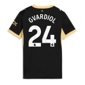 Manchester City Josko Gvardiol #24 Uit tenue Dames 2026-27 Korte Mouwen