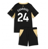 Manchester City Josko Gvardiol #24 Uit tenue Kids 2026-27 Korte Mouwen (+ broek)