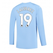 Manchester City Julian Alvarez #19 Thuis tenue 2023-24 Lange Mouwen
