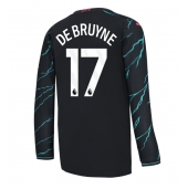 Manchester City Kevin De Bruyne #17 Derde tenue 2023-24 Lange Mouwen