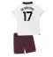 Manchester City Kevin De Bruyne #17 Uit tenue Kids 2023-24 Korte Mouwen (+ broek)