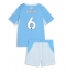 Manchester City Marc Guehi #6 Thuis tenue Kids 2026-27 Korte Mouwen (+ broek)
