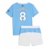 Manchester City Mateo Kovacic #8 Thuis tenue Kids 2025-26 Korte Mouwen (+ broek)