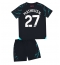 Manchester City Matheus Nunes #27 Derde tenue Kids 2023-24 Korte Mouwen (+ broek)