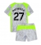 Manchester City Matheus Nunes #27 Derde tenue Kids 2025-26 Korte Mouwen (+ broek)