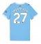 Manchester City Matheus Nunes #27 Thuis tenue Dames 2025-26 Korte Mouwen
