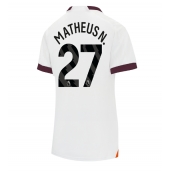 Manchester City Matheus Nunes #27 Uit tenue Dames 2023-24 Korte Mouwen