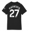 Manchester City Matheus Nunes #27 Uit tenue Dames 2025-26 Korte Mouwen