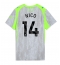Manchester City Nico Gonzalez #14 Derde tenue Dames 2025-26 Korte Mouwen