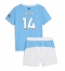 Manchester City Nico Gonzalez #14 Thuis tenue Kids 2025-26 Korte Mouwen (+ broek)