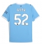 Manchester City Oscar Bobb #52 Thuis tenue 2025-26 Korte Mouwen
