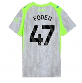 Manchester City Phil Foden #47 Derde tenue Dames 2025-26 Korte Mouwen