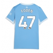 Manchester City Phil Foden #47 Thuis tenue Dames 2026-27 Korte Mouwen