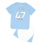 Manchester City Phil Foden #47 Thuis tenue Kids 2023-24 Korte Mouwen (+ broek)