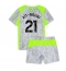 Manchester City Rayan Ait-Nouri #21 Derde tenue Kids 2025-26 Korte Mouwen (+ broek)