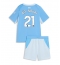Manchester City Rayan Ait-Nouri #21 Thuis tenue Kids 2026-27 Korte Mouwen (+ broek)