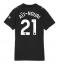 Manchester City Rayan Ait-Nouri #21 Uit tenue Dames 2025-26 Korte Mouwen