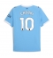 Manchester City Rayan Cherki #10 Thuis tenue 2025-26 Korte Mouwen