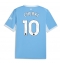 Manchester City Rayan Cherki #10 Thuis tenue 2026-27 Korte Mouwen