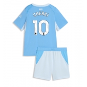 Manchester City Rayan Cherki #10 Thuis tenue Kids 2026-27 Korte Mouwen (+ broek)