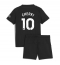 Manchester City Rayan Cherki #10 Uit tenue Kids 2025-26 Korte Mouwen (+ broek)