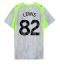 Manchester City Rico Lewis #82 Derde tenue Dames 2025-26 Korte Mouwen