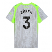 Manchester City Ruben Dias #3 Derde tenue Dames 2025-26 Korte Mouwen