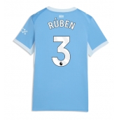 Manchester City Ruben Dias #3 Thuis tenue Dames 2026-27 Korte Mouwen