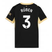 Manchester City Ruben Dias #3 Uit tenue Dames 2026-27 Korte Mouwen