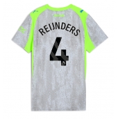 Manchester City Tijjani Reijnders #4 Derde tenue Dames 2025-26 Korte Mouwen