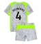 Manchester City Tijjani Reijnders #4 Derde tenue Kids 2025-26 Korte Mouwen (+ broek)