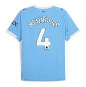 Manchester City Tijjani Reijnders #4 Thuis tenue 2025-26 Korte Mouwen
