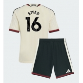Manchester United Amad Diallo #16 Derde tenue Kids 2026-27 Korte Mouwen (+ broek)