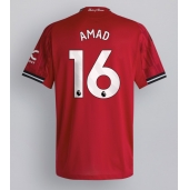 Manchester United Amad Diallo #16 Thuis tenue 2025-26 Korte Mouwen